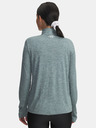 Under Armour Dámske tričko Under Armour Tech 1/2 Zip- Twist-BLU