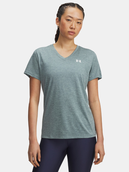 Under Armour Dámske tričko Under Armour Tech SSV- Twist-BLU