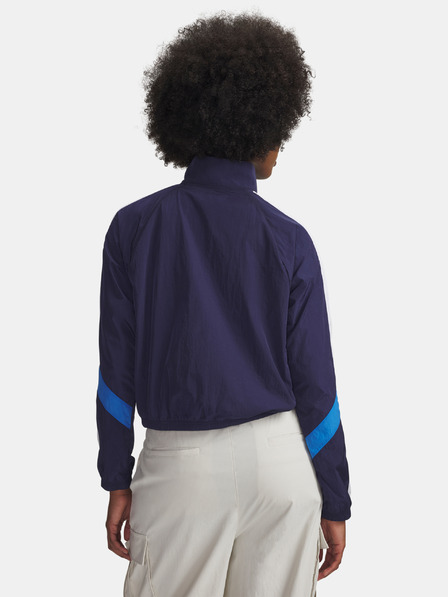 Under Armour Dámska bunda Under Armour UA Icon Crinkle Jacket-BLU