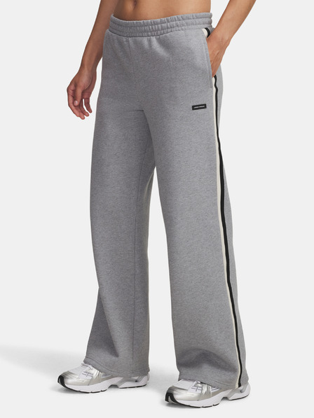 Under Armour Dámske športové nohavice Under Armour Icon HWT Flc Puddle Pant-GRY