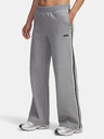 Under Armour Dámske športové nohavice Under Armour Icon HWT Flc Puddle Pant-GRY