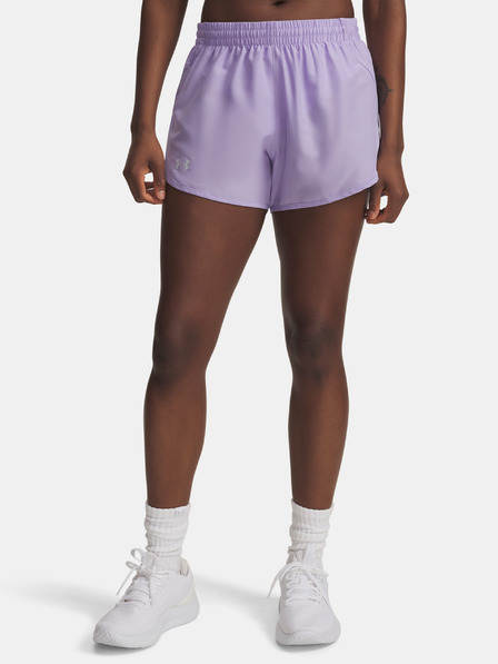 Under Armour Dámske kraťasy Under Armour UA Fly By 3'' Shorts-PPL