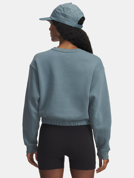 Under Armour Dámska mikina Under Armour UA Rival Fleece Piped Crew-BLU