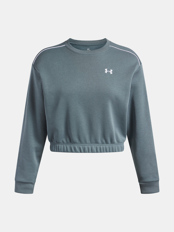 Under Armour Dámska mikina Under Armour UA Rival Fleece Piped Crew-BLU