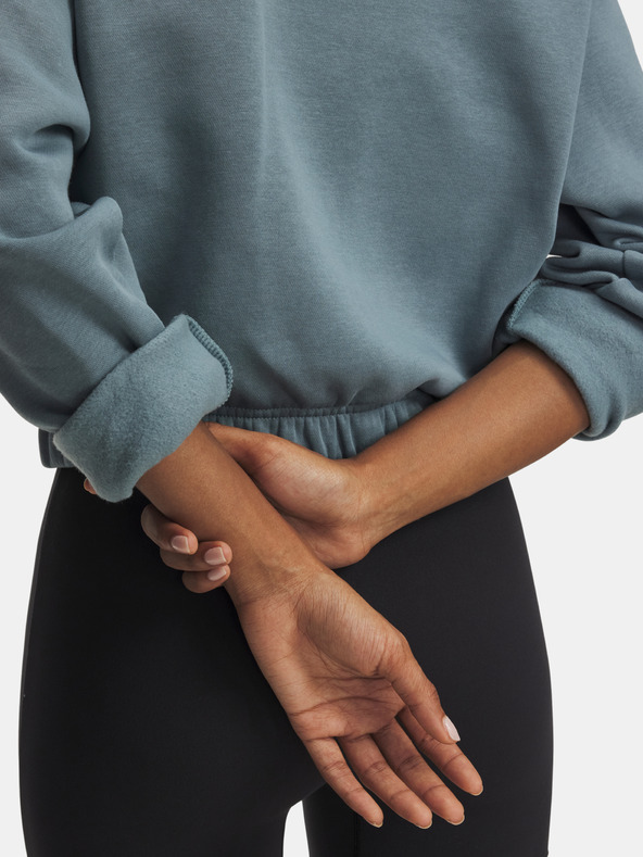 Under Armour Dámska mikina Under Armour UA Rival Fleece Piped Crew-BLU