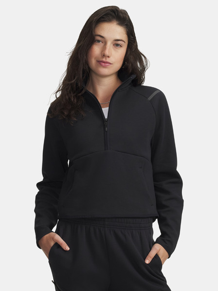 Under Armour Dámska mikina Under Armour Unstoppable Flc HZ-BLK