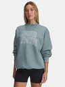 Under Armour Dámska mikina Under Armour Rival Flc OS Varsity Crew-GRN