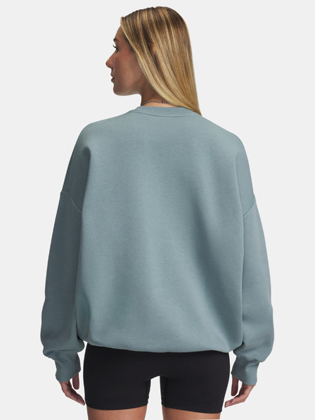 Under Armour Dámska mikina Under Armour Rival Flc OS Varsity Crew-GRN