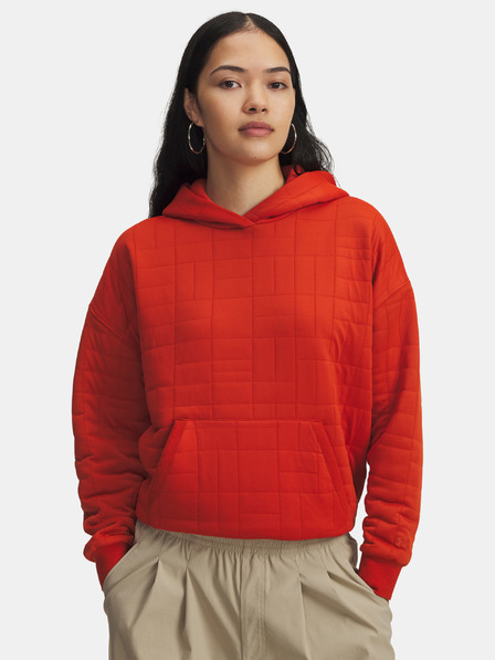 Under Armour Dámska mikina Under Armour Unstoppable Flc Txtr Hoodie-ORG