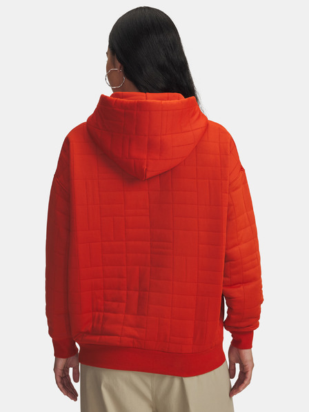 Under Armour Dámska mikina Under Armour Unstoppable Flc Txtr Hoodie-ORG
