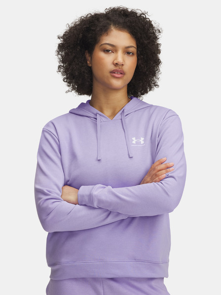 Under Armour Dámska mikina Under Armour UA Rival Terry Hoodie-PPL