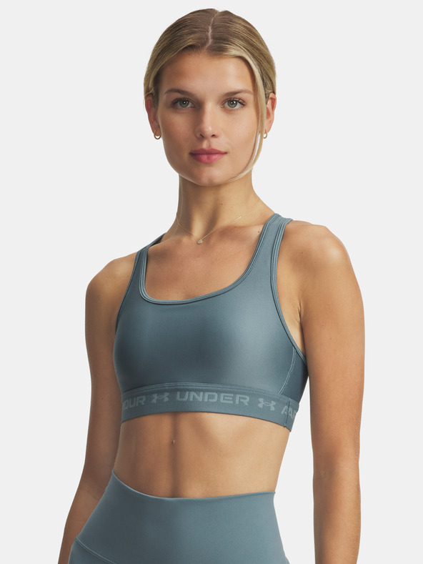 Under Armour Dámska podprsenka Under Armour Crossback Mid Bra-BLU
