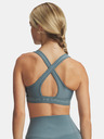Under Armour Dámska podprsenka Under Armour Crossback Mid Bra-BLU