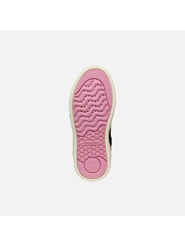 Geox Čierne dievčenské tenisky Geox Skylin