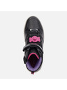 Geox Čierne dievčenské tenisky Geox Skylin