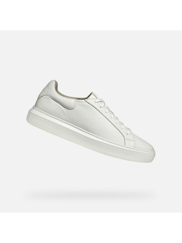 Geox Biele pánske tenisky Geox Deiven