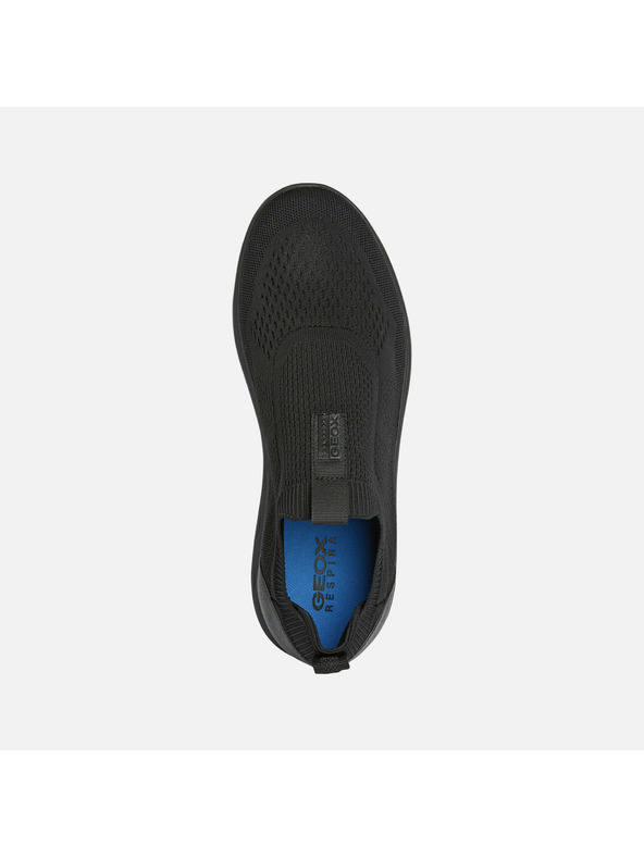 Geox Čierne pánske tenisky Geox Spherica