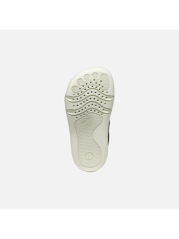 Geox Tmavomodré chlapčenské barefoot tenisky Geox Steppieup