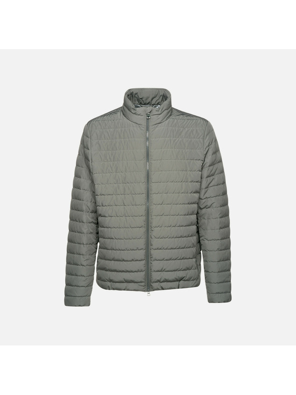 Geox Khaki pánska páperová bunda Geox Warrens