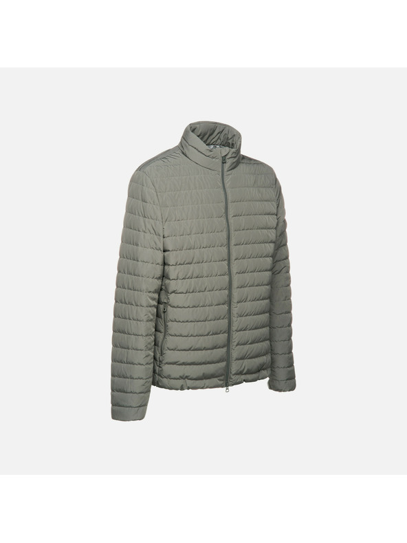 Geox Khaki pánska páperová bunda Geox Warrens