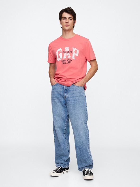 GAP Tričko GAP logo v-ss camo arch