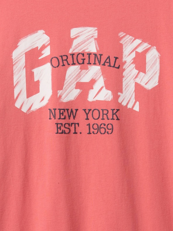 GAP Tričko GAP logo v-ss camo arch