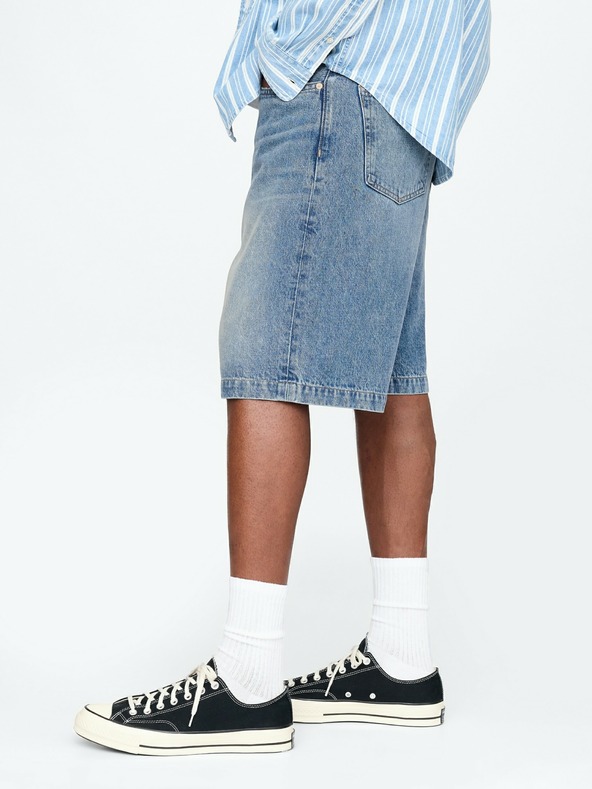 GAP Džínsové kraťasy 90s Loose Americana GAP
