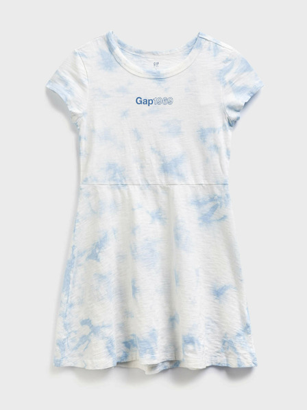 GAP Detské šaty GAP logo jersey