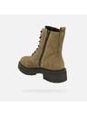 Geox Khaki dámske členkové topánky Geox Iridea