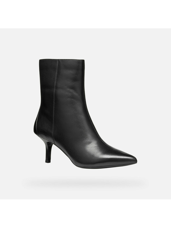 Geox Čierne dámske členkové topánky Geox Kleopy