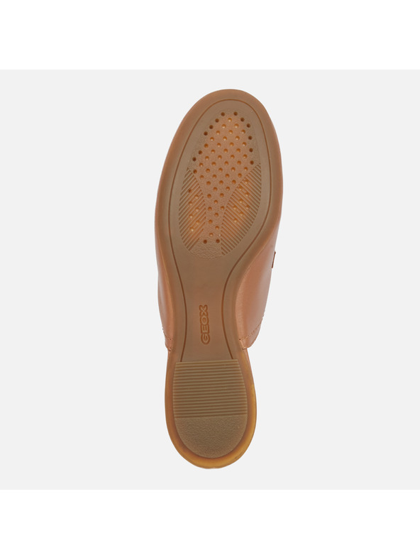 Geox Hnedé dámske mokasíny Geox Palmaria