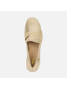 Geox Zlaté dámske mokasíny Geox Dhyalma