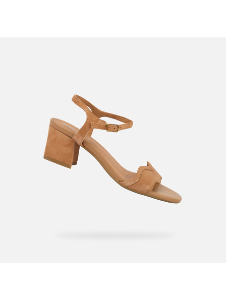 Geox Béžové dámske sandále Geox New Eraklia 50