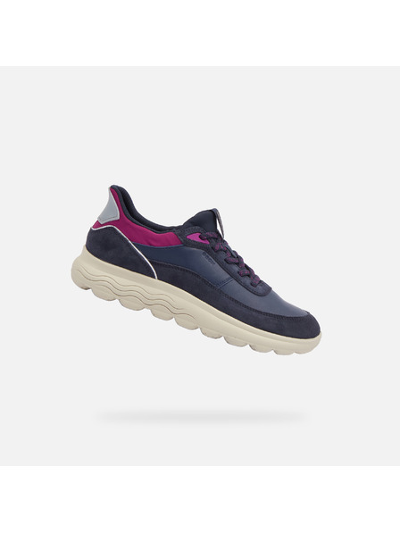 Geox Tmavo modré dámske tenisky Geox Spherica Plus Fast in
