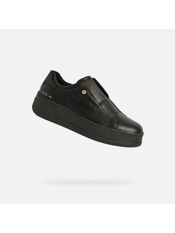 Geox Čierne dámske tenisky Geox Spherica Ecub-2