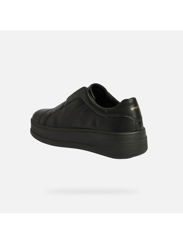 Geox Čierne dámske tenisky Geox Spherica Ecub-2