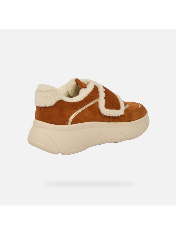 Geox Hnedé dámske tenisky Geox Nebula 2.0 X