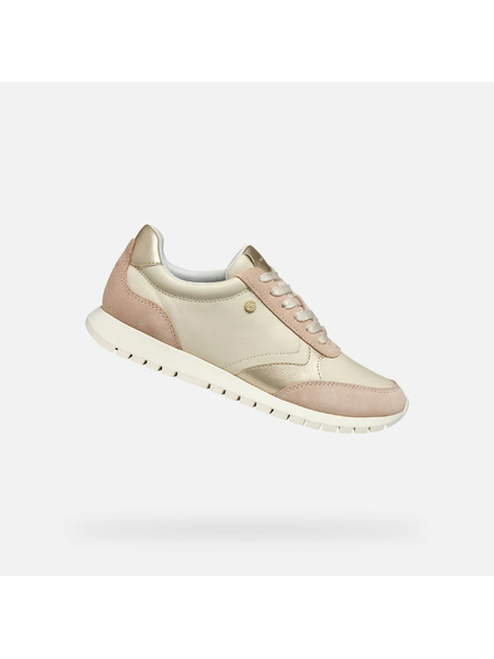 Geox Krémové dámske tenisky Geox Sukie 2.0