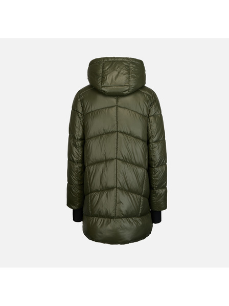 Geox Khaki dámska páperová bunda Geox Serilda