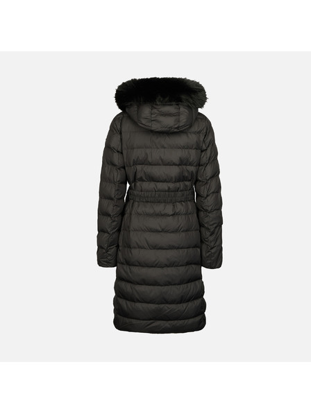 Geox Čierna dámska páperová bunda Geox Catria