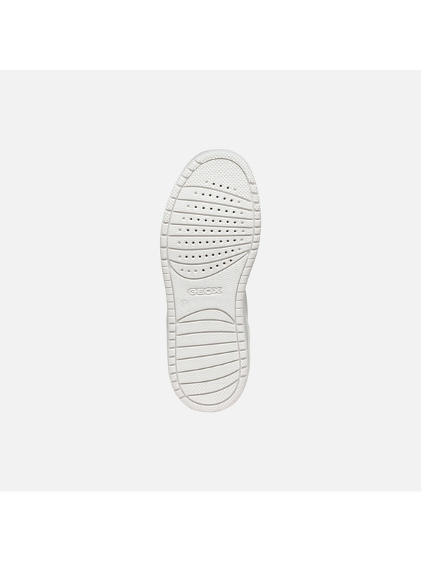Geox Biele dievčenské tenisky Geox Washiba Fast In
