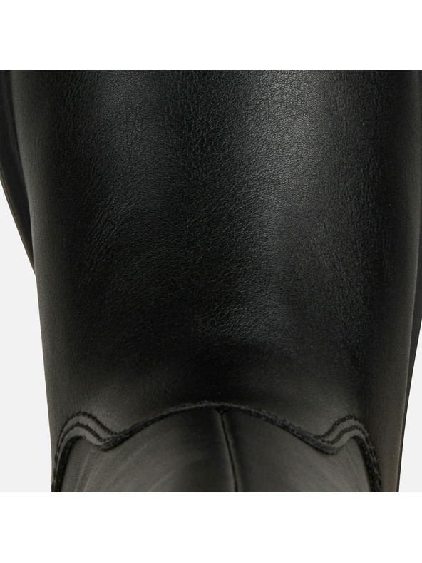 Geox Čierne dievčenské zimné topánky Geox Eclair