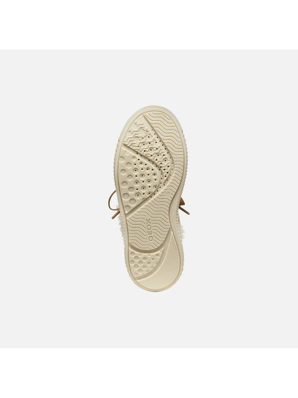 Geox Hnedá dievčenská zimná obuv Geox Laquinny