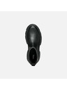 Geox Čierne dievčenské členkové topánky Geox Junette
