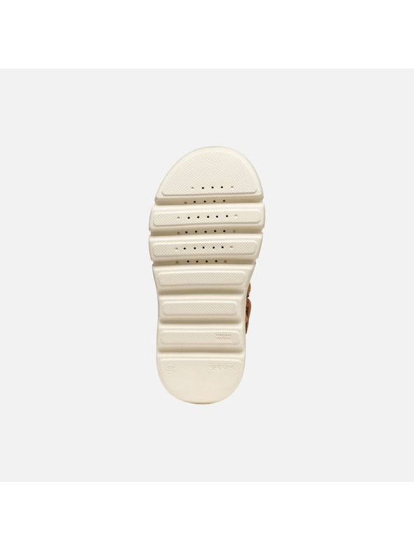 Geox Svetlohnedá dievčenská členková obuv Geox Willaboom