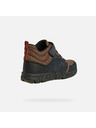 Geox Čierna chlapčenská členkové topánky Geox Flexyper Boy B ABX