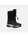 Geox Čierne chlapčenské zimné topánky Geox Himalaya ABX