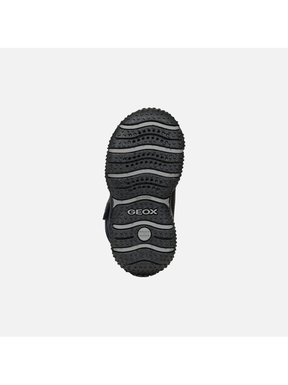 Geox Tmavomodré chlapčenské topánky Geox Baltic B Abx