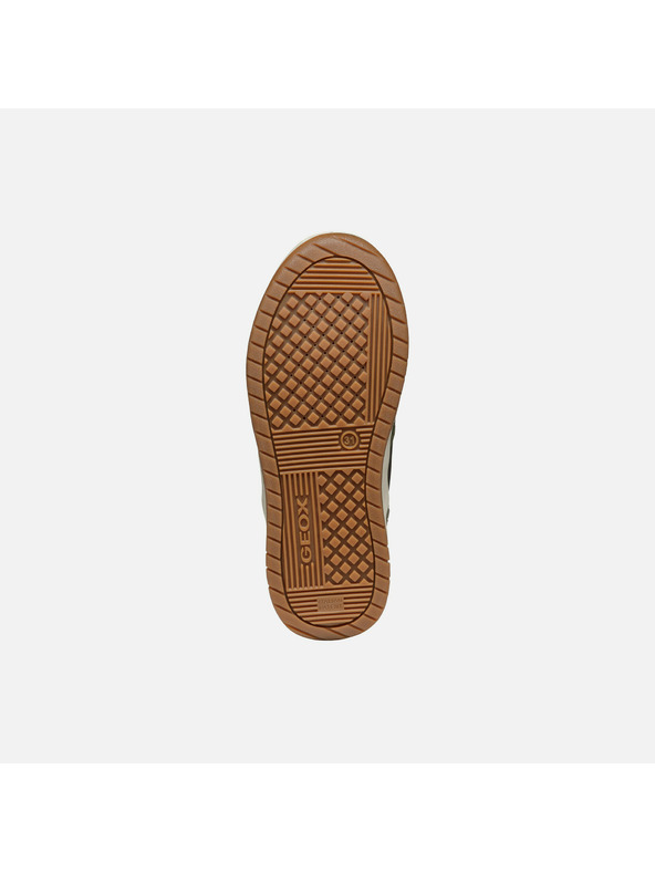 Geox Khaki chlapčenská členkové topánky Geox Perth Boy