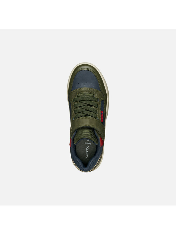 Geox Khaki detské tenisky Geox Perth